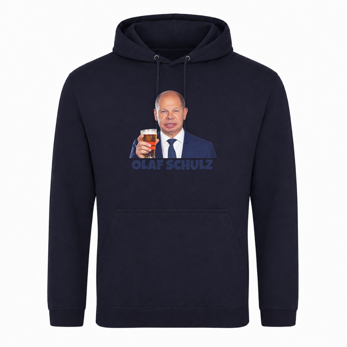 Unisex Hoodie Olaf Schulz - French Navy