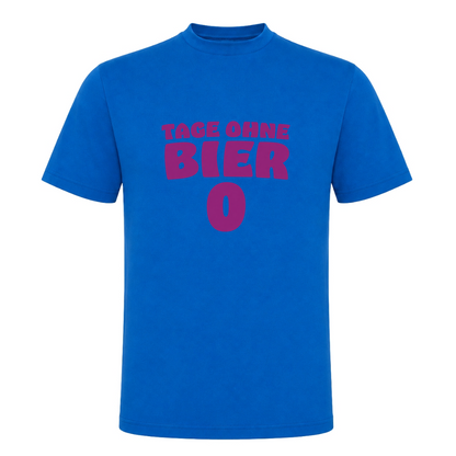 Unisex T-Shirt Tage ohne Bier - Royal Blue 241