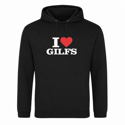 I ♥️ Gilfs Unisex Hoodie - Schwarz