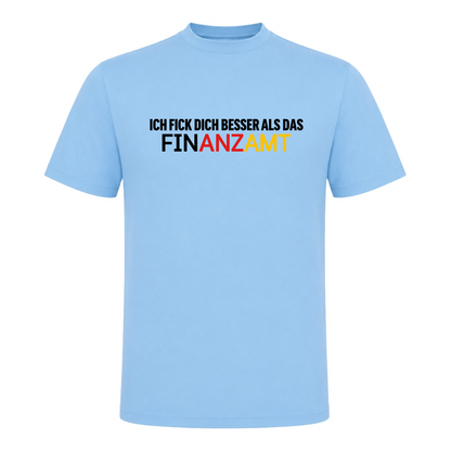 Unisex T-Shirt Finanzamt - Sky Blue