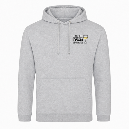 Unisex Hoodie In Schorle Geworfen -  Heather Grey