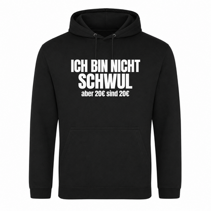 Schwul Unisex Hoodie - Schwarz
