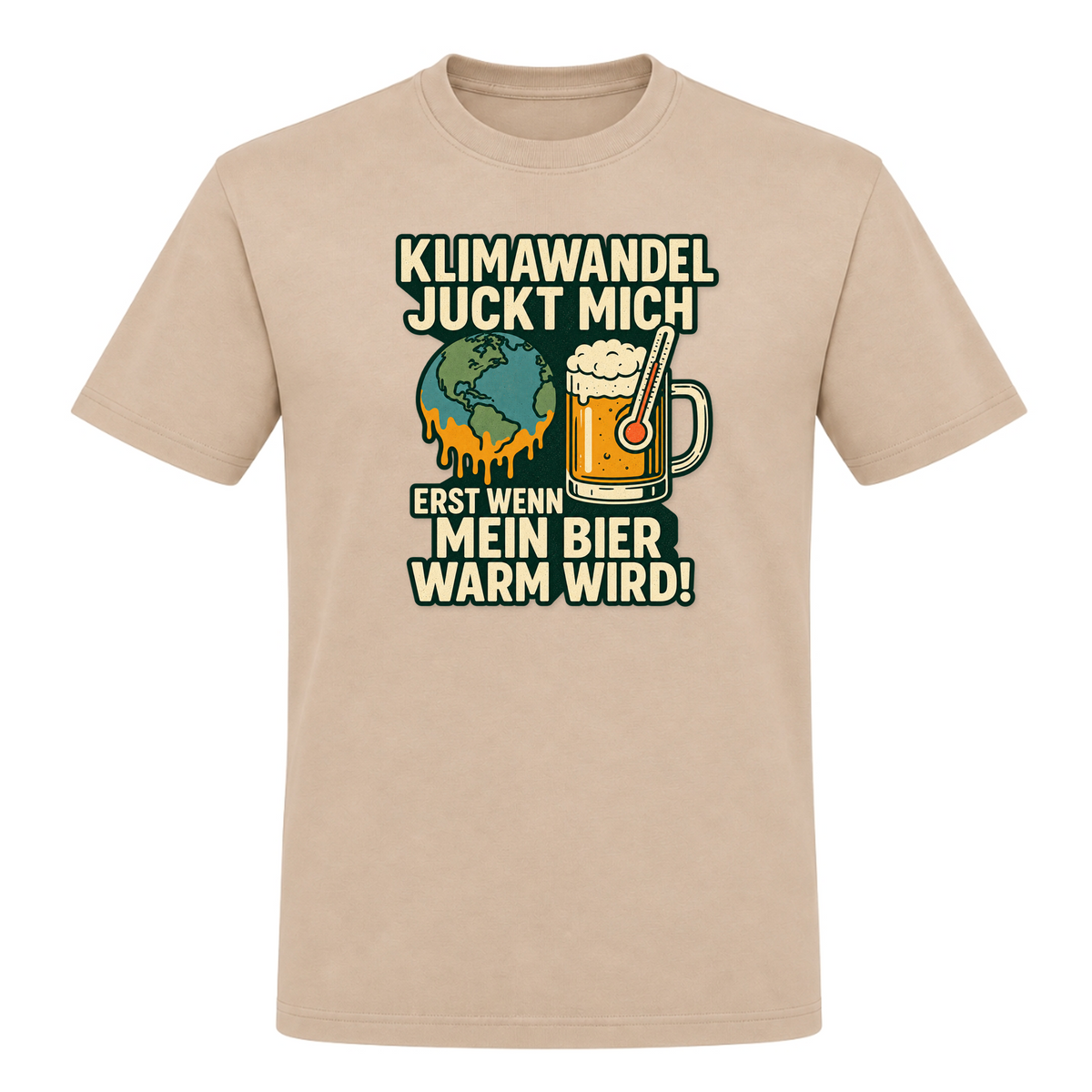 Unisex T-Shirt Klimawandel - Rope