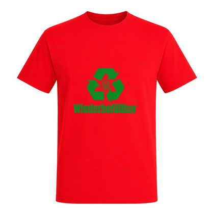 Unisex T-Shirt Wiederbefüllbar - Red