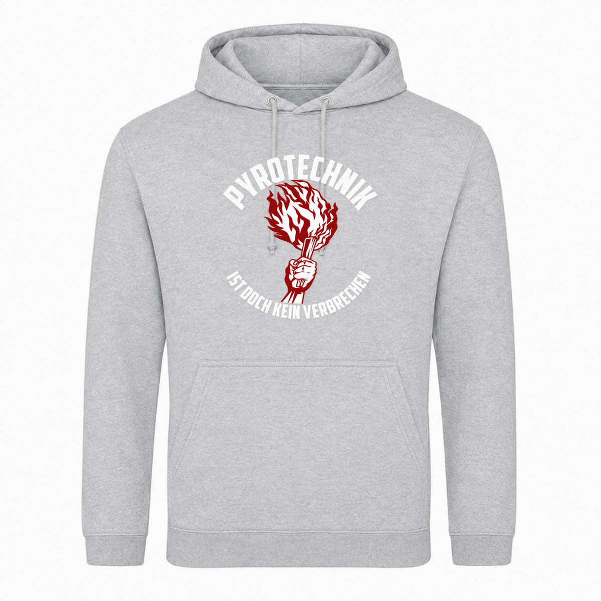 Unisex Hoodie Pyroteeechnik -  Heather Grey