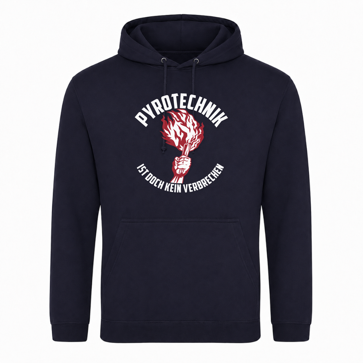 Unisex Hoodie Pyroteeechnik - French Navy