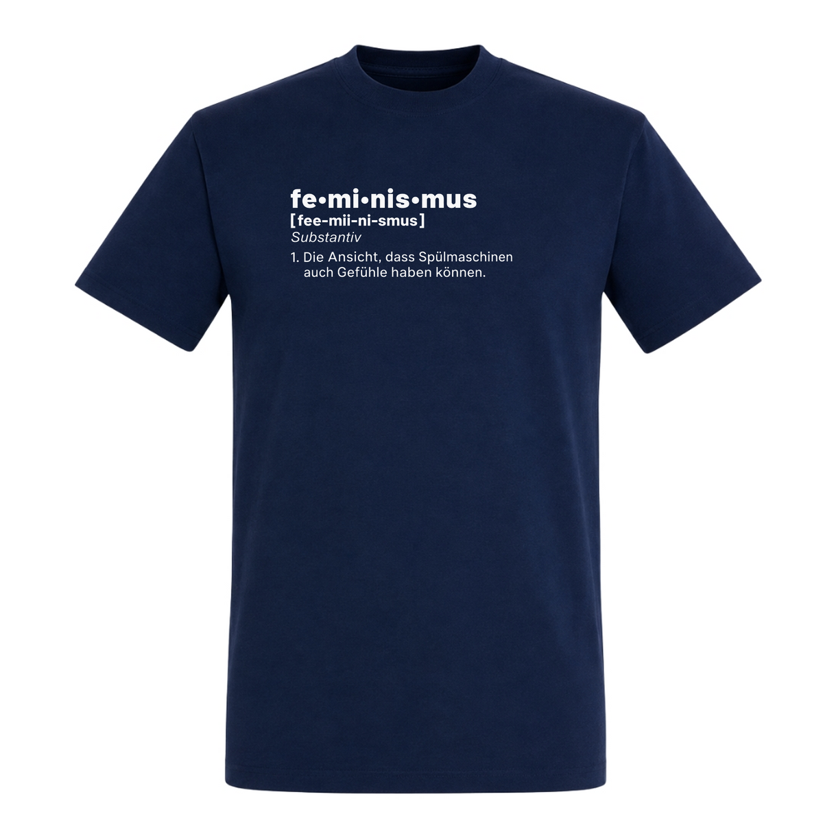 Unisex T-Shirt Feminismus - French Navy