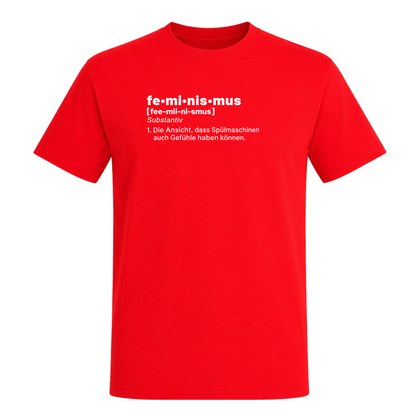 Unisex T-Shirt Feminismus - Red
