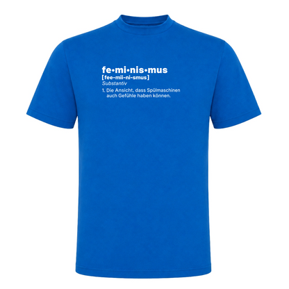 Unisex T-Shirt Feminismus - Royal Blue 241