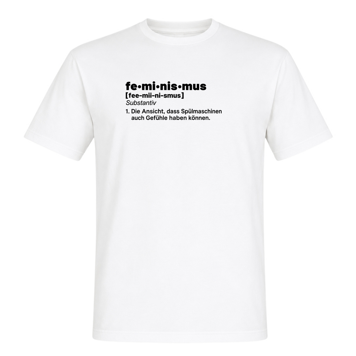 Unisex T-Shirt Feminismus - White