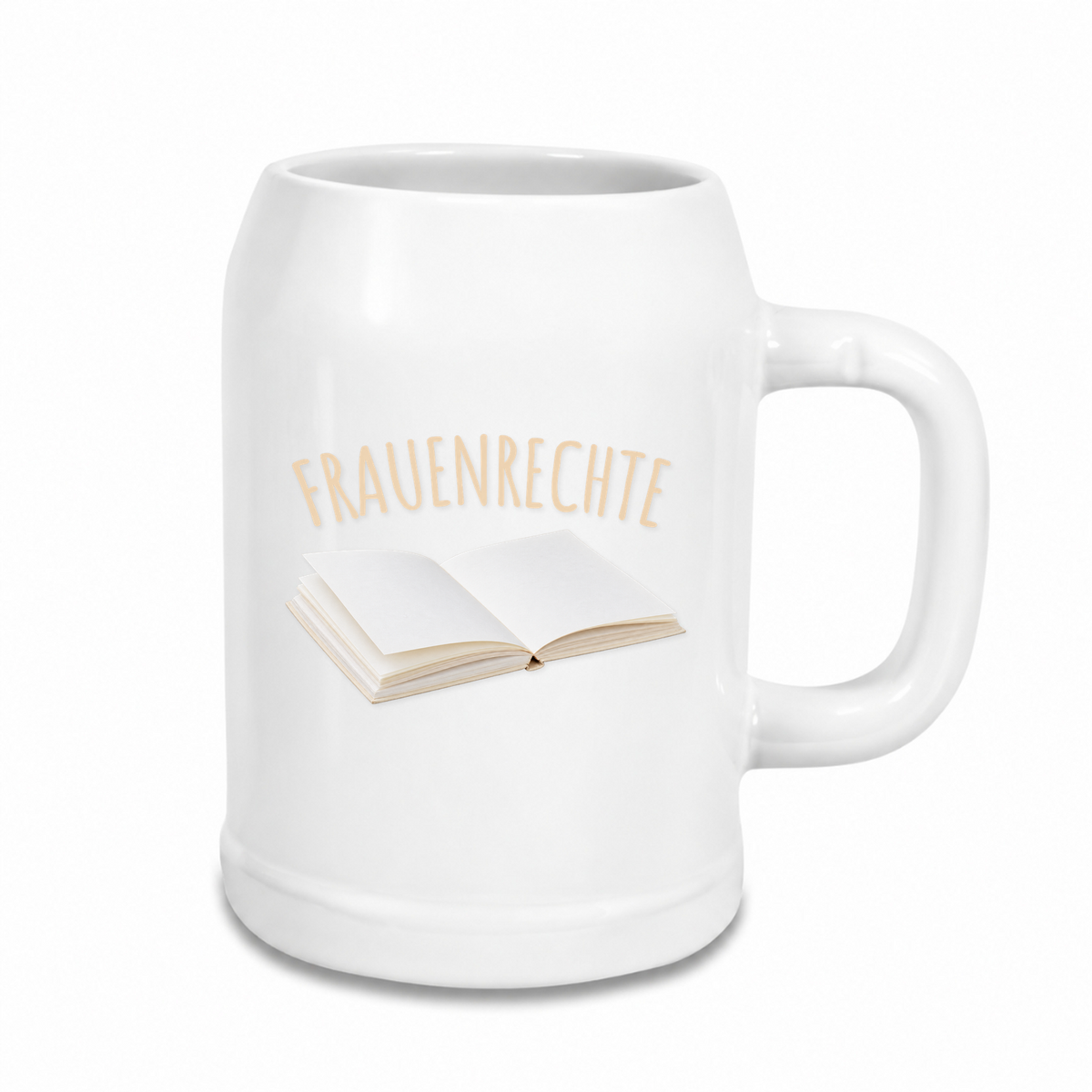 Frauenrechte - Bierkrug - weiß