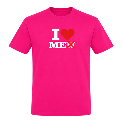 I ♥️ Me not Men Unisex T-Shirt - Fuchsia