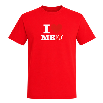 I ♥️ Me not Men Unisex T-Shirt - Red