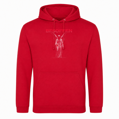Unisex Hoodie Besoffen - rot