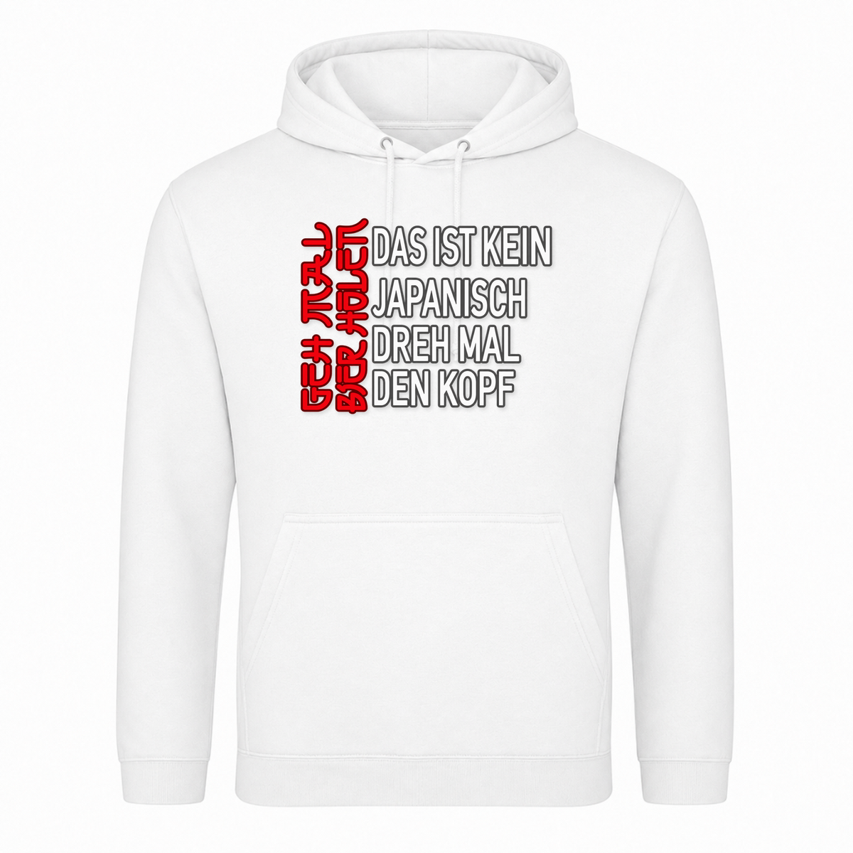 Unisex Hoodie Geh mal Bier holen - Weiß