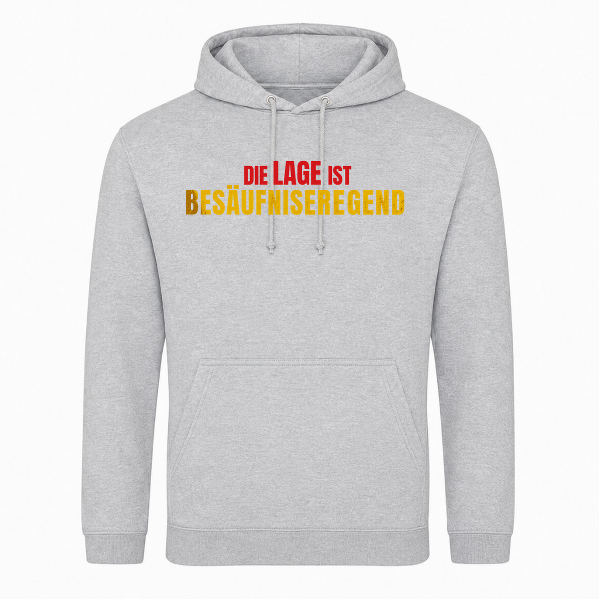 Unisex Hoodie Besäufniserregend -  Heather Grey