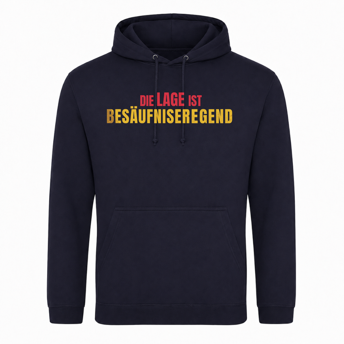 Unisex Hoodie Besäufniserregend - French Navy