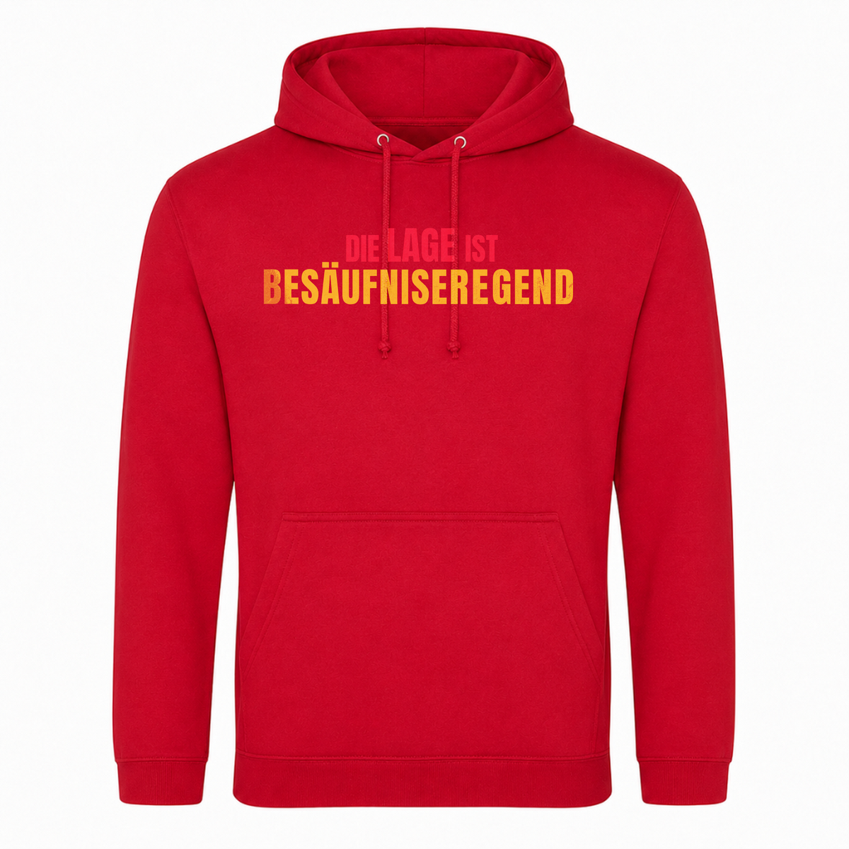 Unisex Hoodie Besäufniserregend - rot