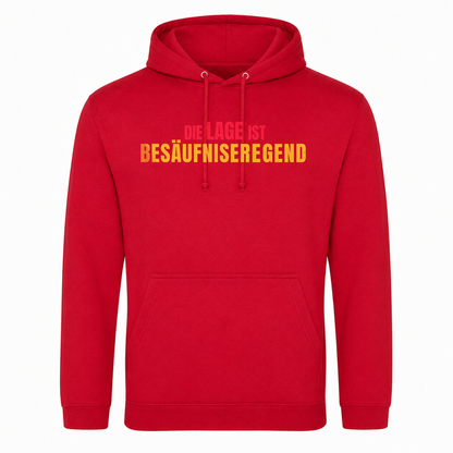 Unisex Hoodie Besäufniserregend - rot