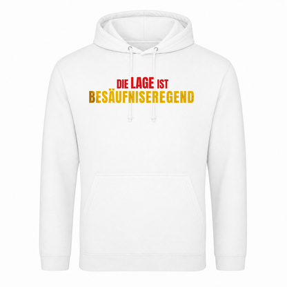 Unisex Hoodie Besäufniserregend - Weiß