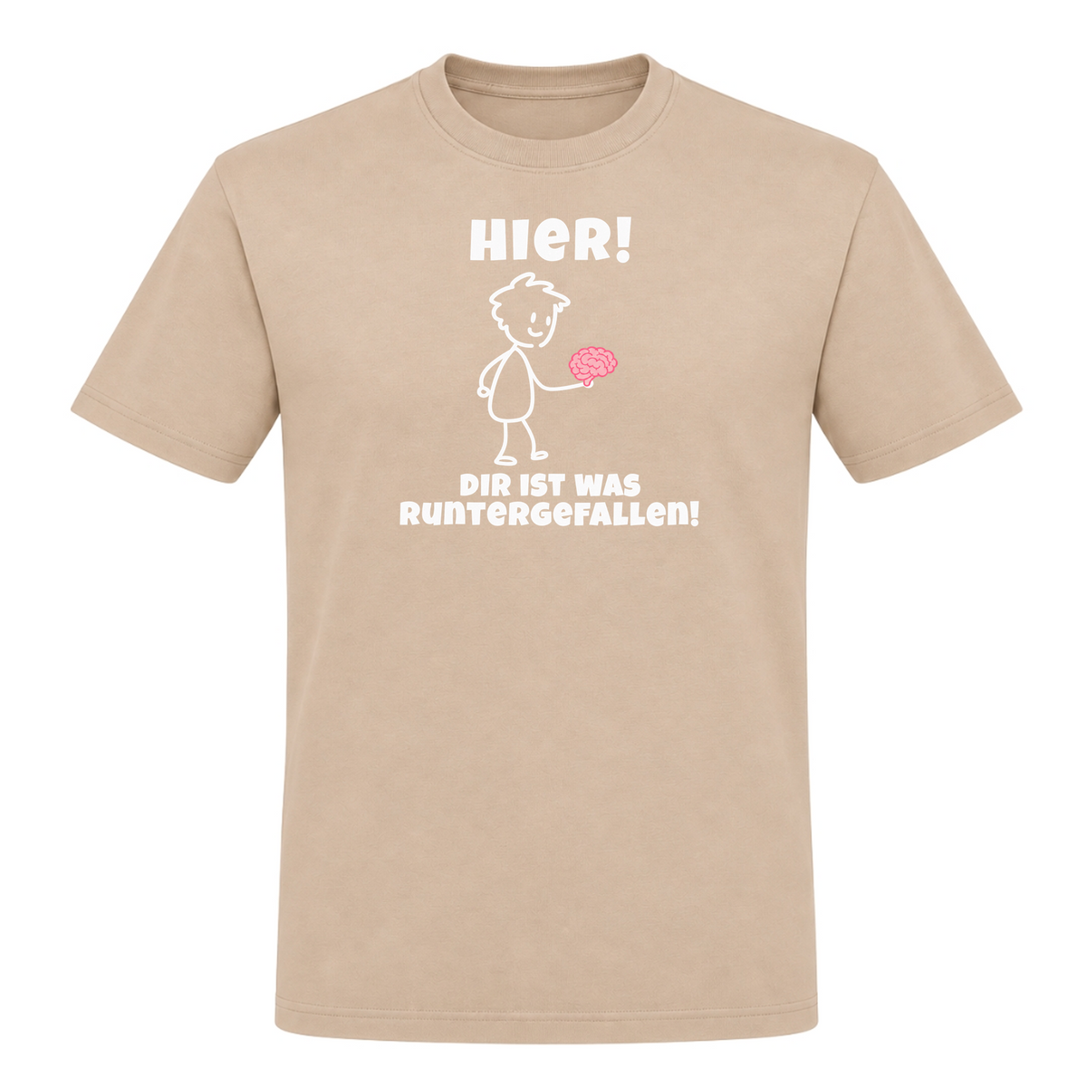 Unisex T-Shirt Gehirn - Rope