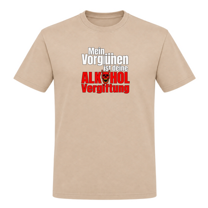 Unisex T-Shirt Alkoholvergiftung - Rope