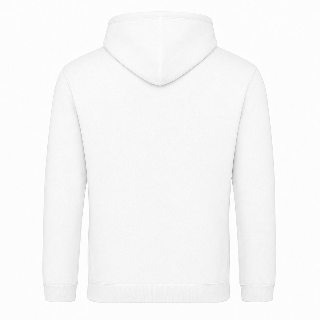 Unisex Hoodie Sind die Haare Bunt... - Weiß - Rueckseite