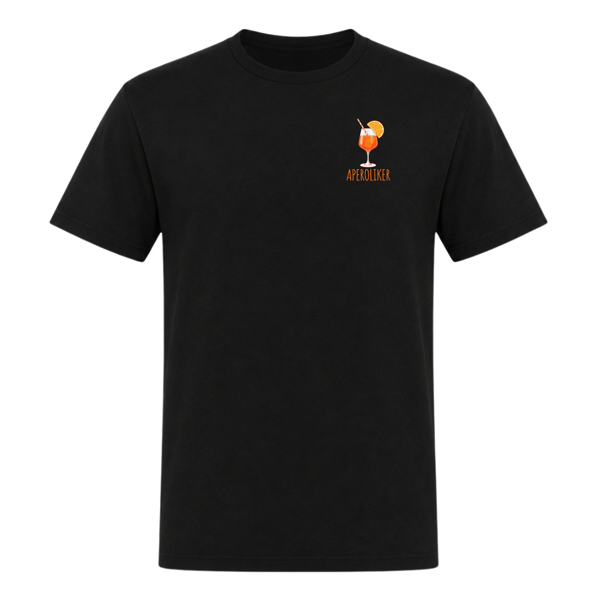 Unisex T-Shirt Aperoliker - Deep Black