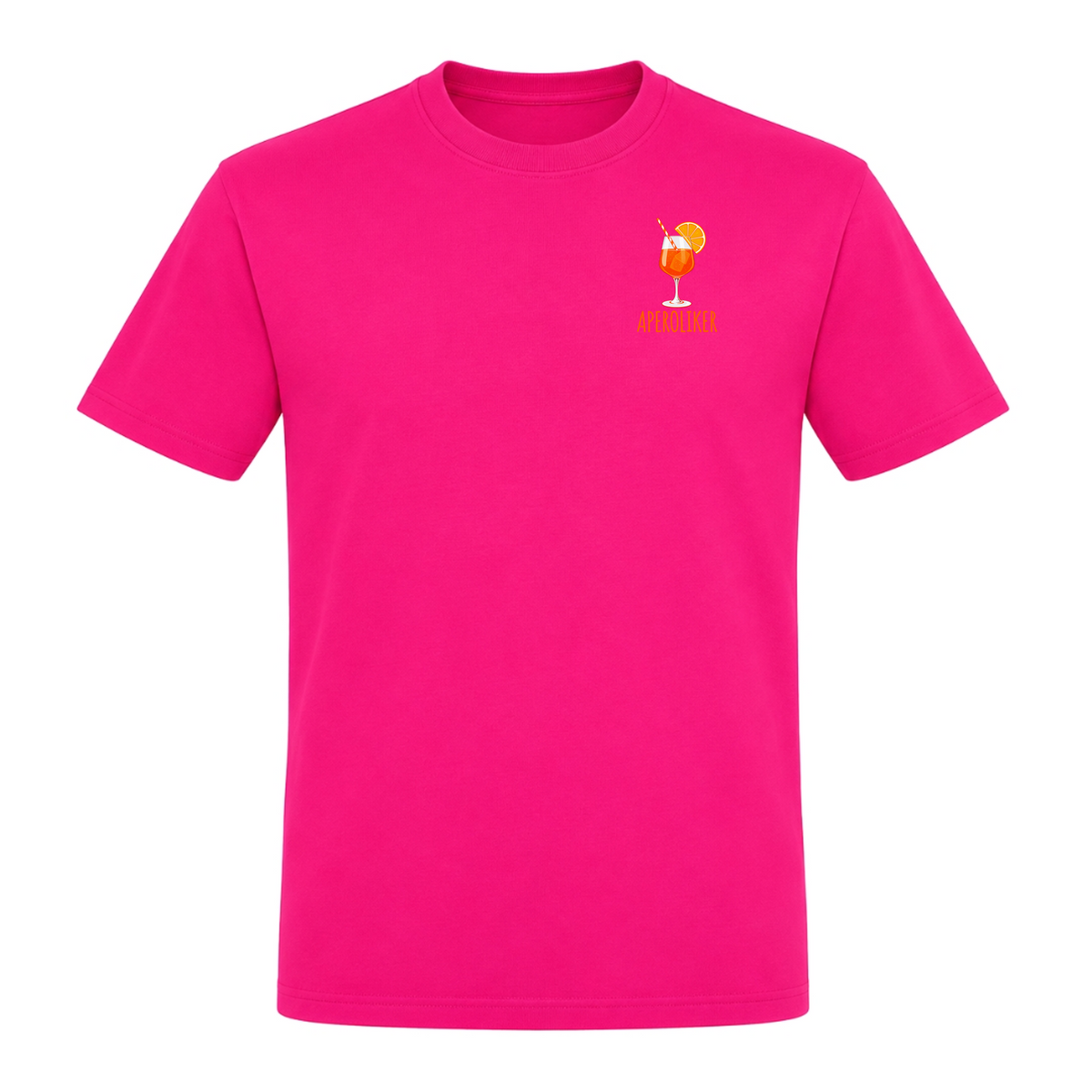 Unisex T-Shirt Aperoliker - Fuchsia