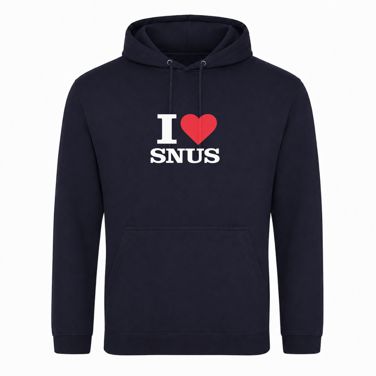 I ♥️  Snus Unisex Hoodie - French Navy