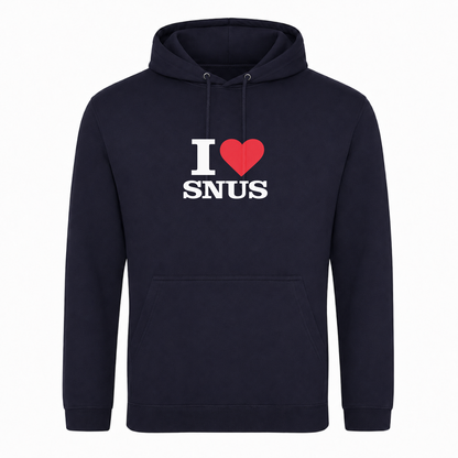 I ♥️  Snus Unisex Hoodie - French Navy