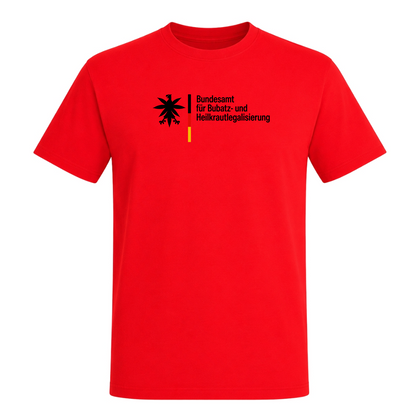Unisex T-Shirt Bundesamt für Bubatz - Red
