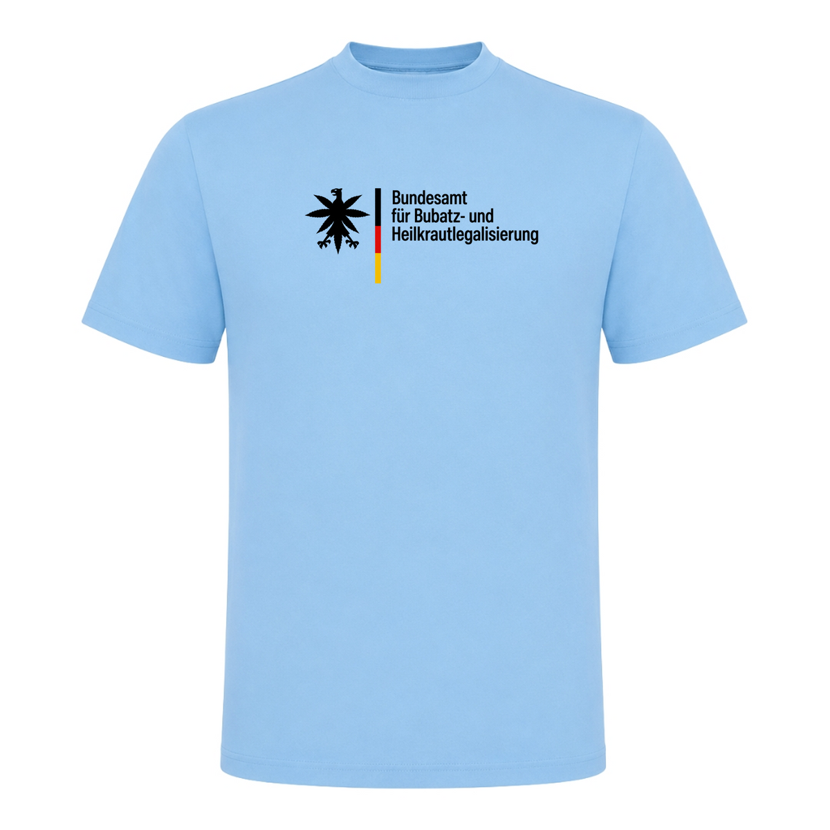 Unisex T-Shirt Bundesamt für Bubatz - Sky Blue