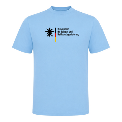 Unisex T-Shirt Bundesamt für Bubatz - Sky Blue