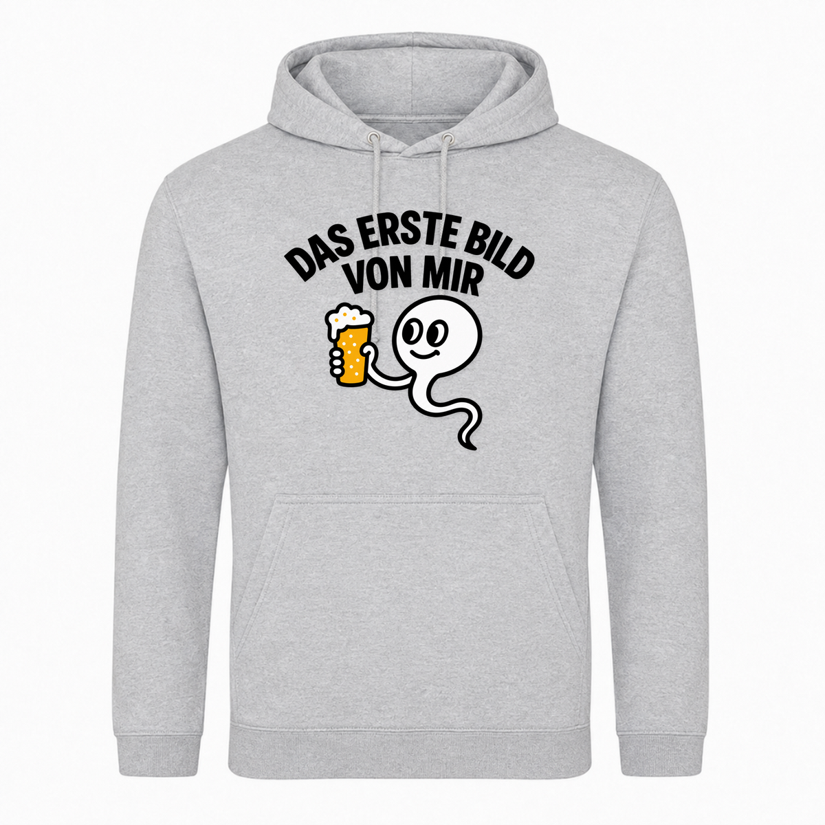 Unisex Hoodie Das erste Bild von mir! -  Heather Grey