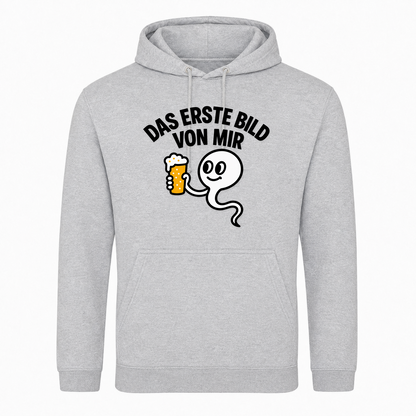 Unisex Hoodie Das erste Bild von mir! -  Heather Grey
