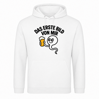 Unisex Hoodie Das erste Bild von mir! - Weiß