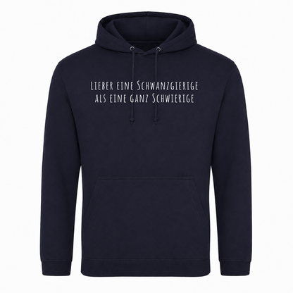 Unisex Hoodie Lieber eine Schwanzgierige - French Navy