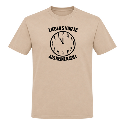 Unisex T-Shirt Lieber 5 vor 12 - Rope