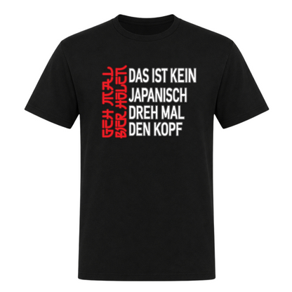 Unisex T-Shirt Geh mal Bier holen - Deep Black