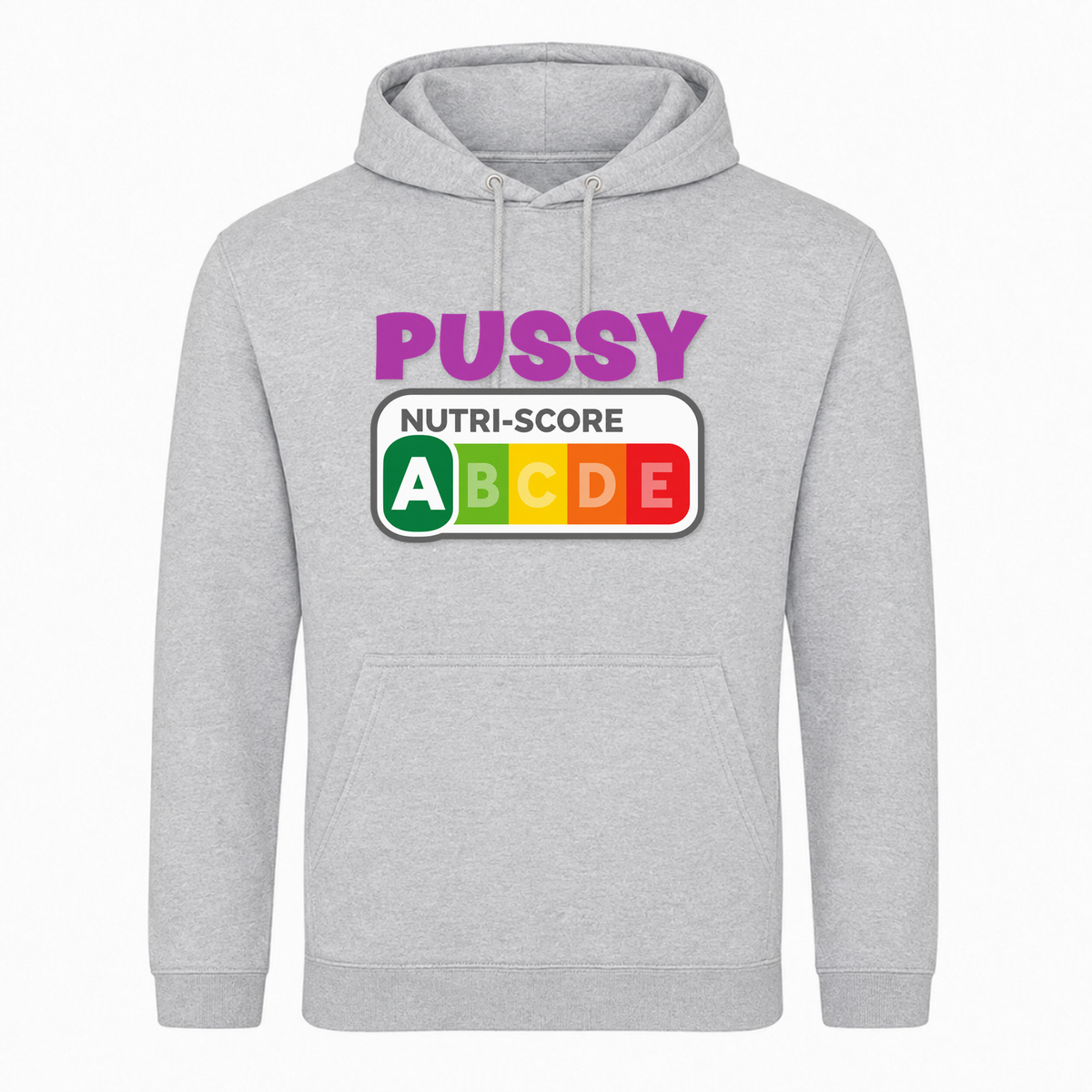 Unisex Hoodie Nutri Score -  Heather Grey