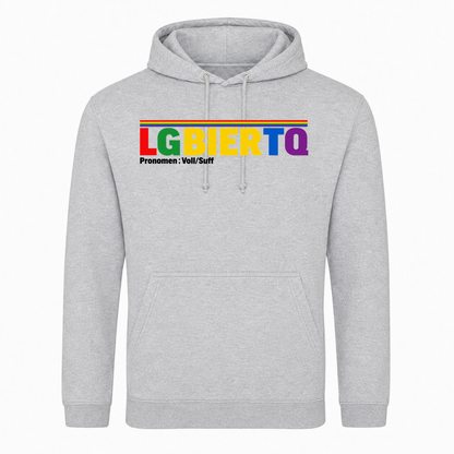 Unisex Hoodie LGBIERTQ -  Heather Grey