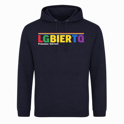 Unisex Hoodie LGBIERTQ - French Navy