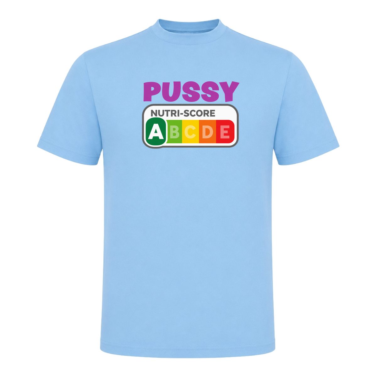 Unisex T-Shirt Nutri Score - Sky Blue