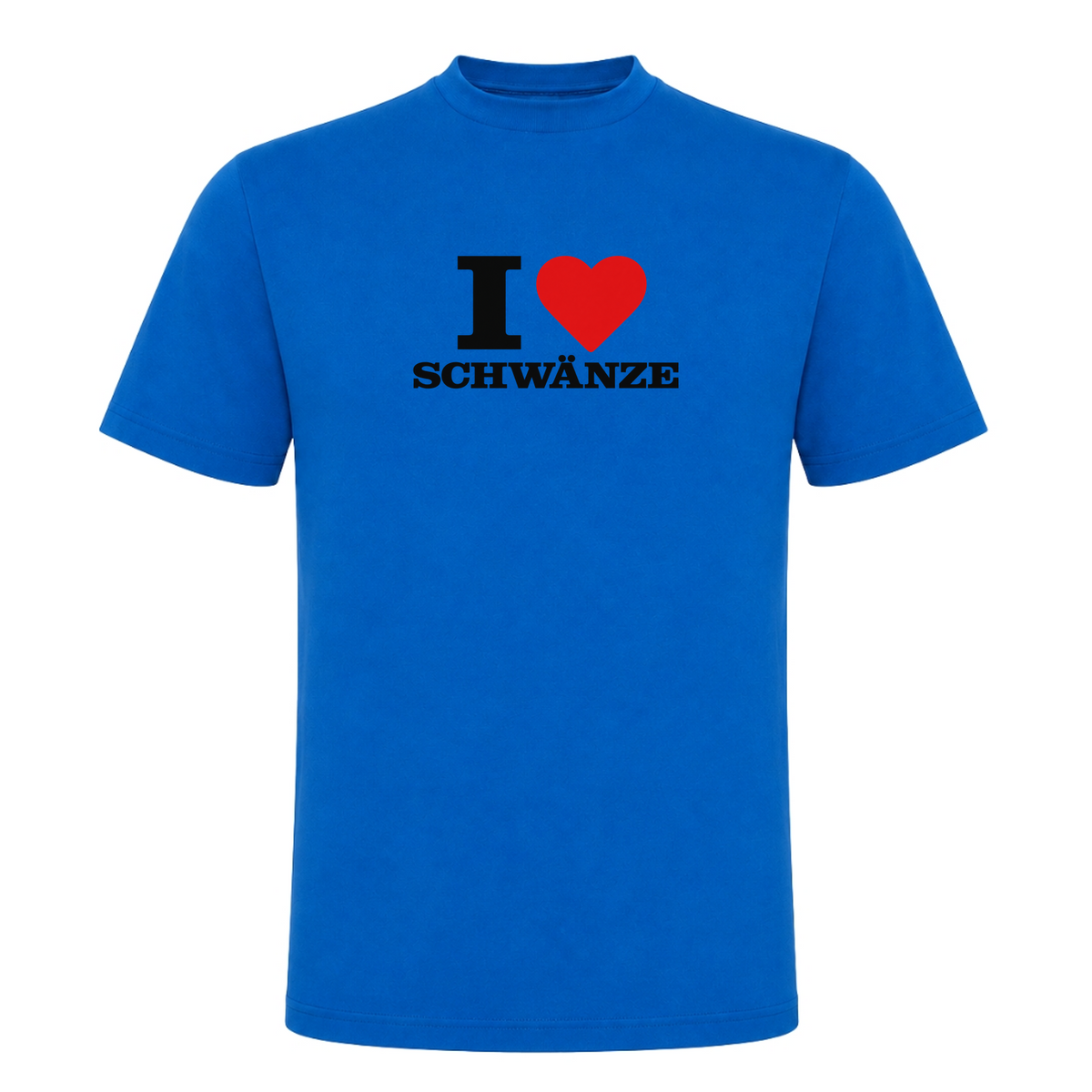 I ♥️ Schwänze Unisex T-Shirt - Royal Blue 241