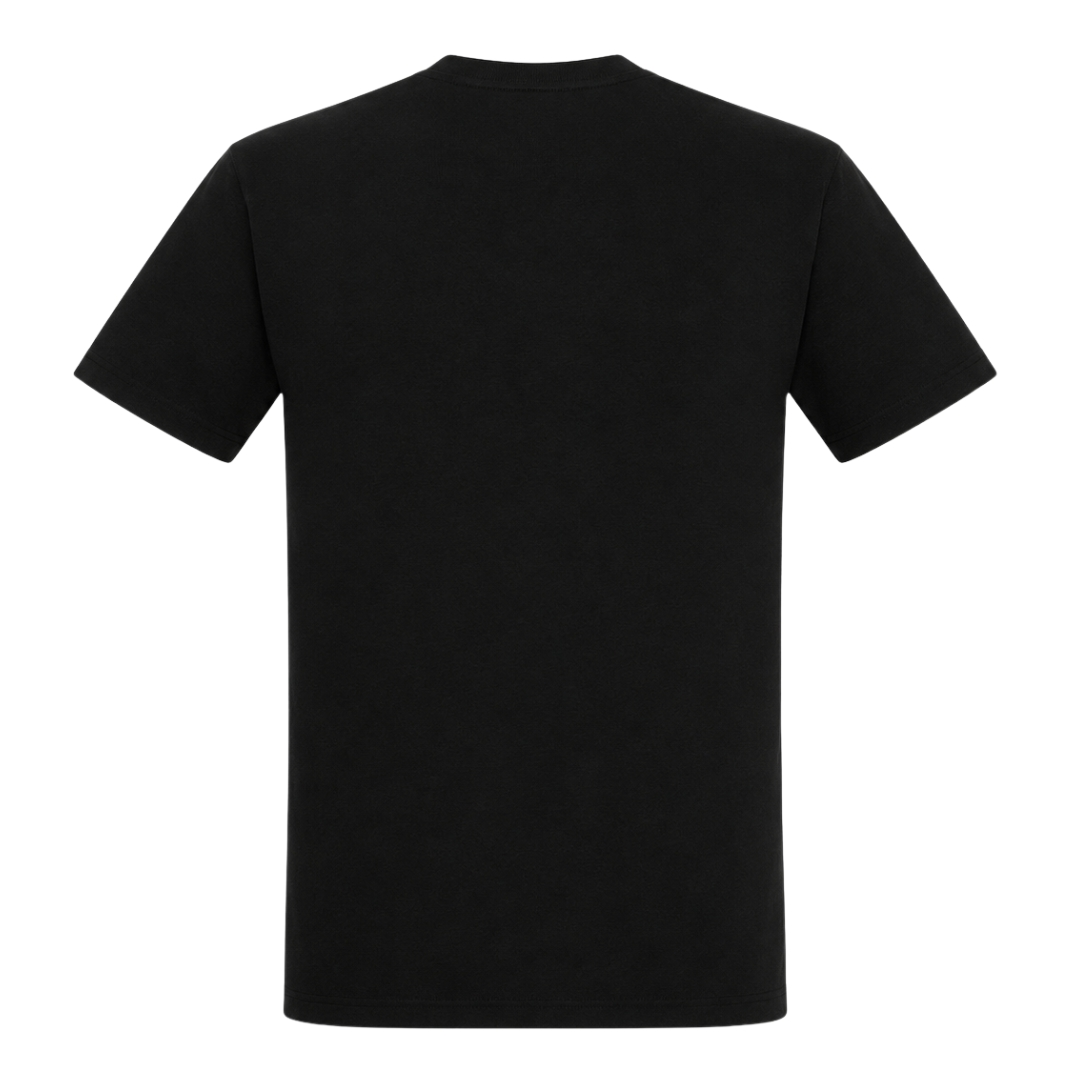 Unisex T-Shirt Geile Titten - Deep Black - Rueckseite