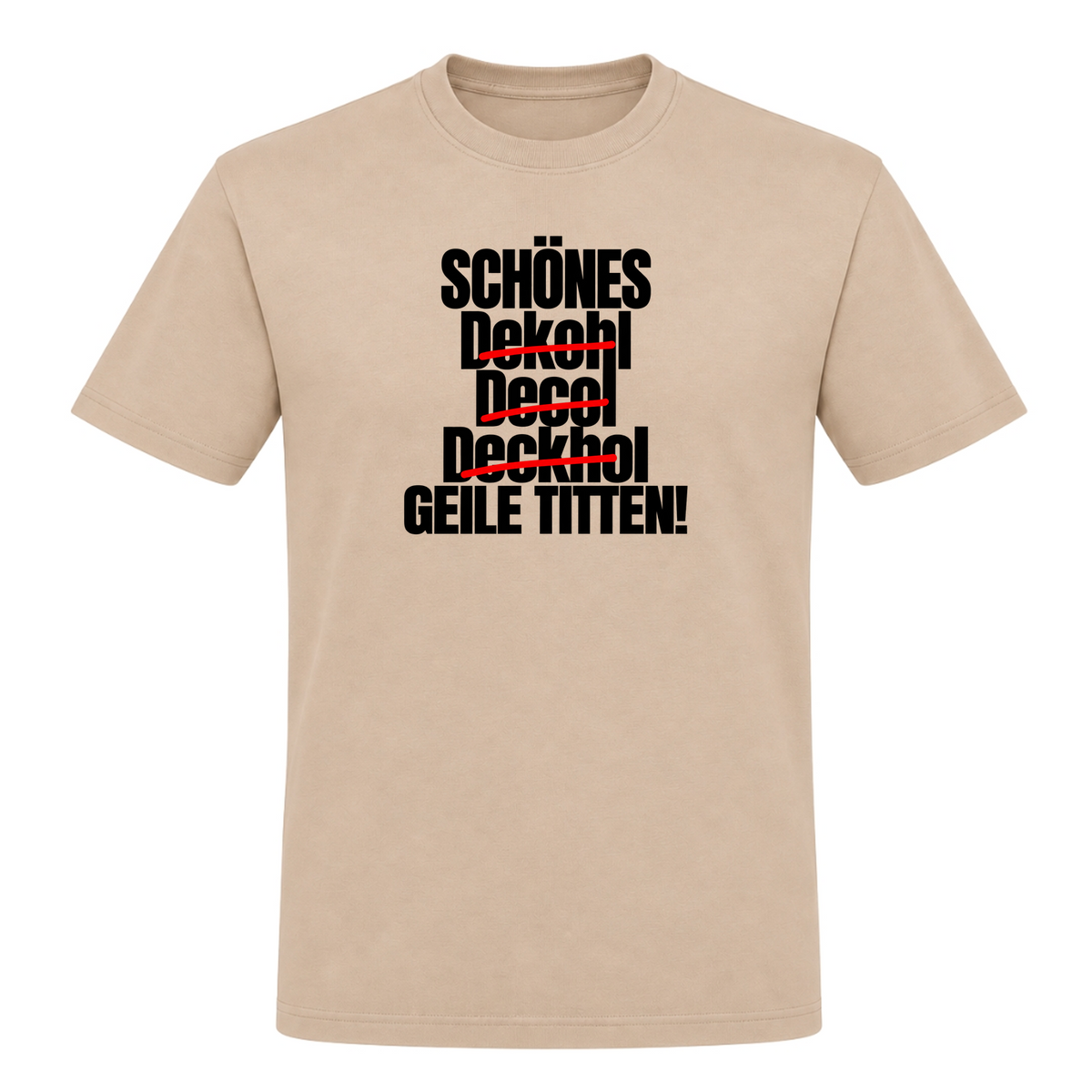 Unisex T-Shirt Geile Titten - Rope