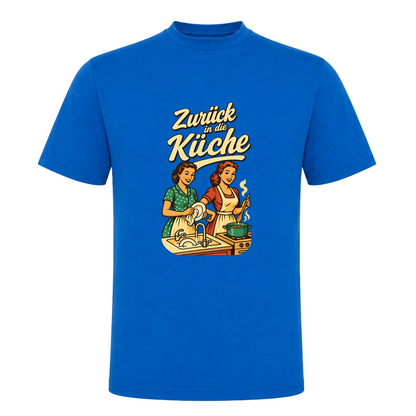 Unisex T-Shirt Zurück in die Küche - Royal Blue 241